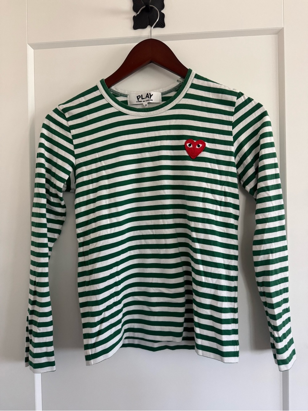 Comme des Garcons PLAY tee XS